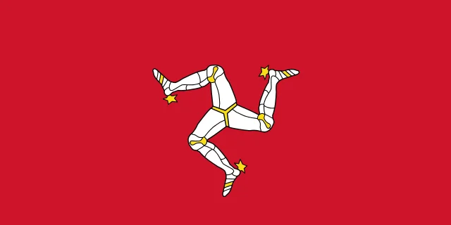 Isola di Man Flag